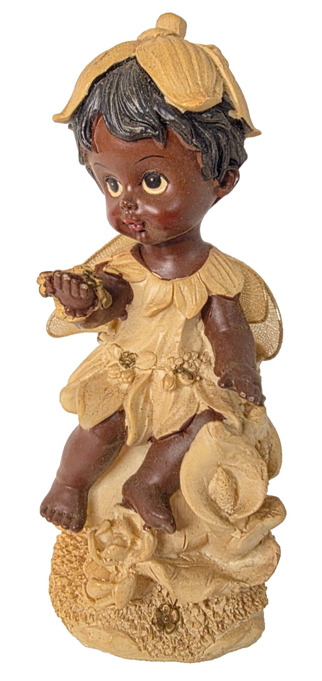SITCO Fairy Girl Figurine Flower Garden Cottagecore Decor